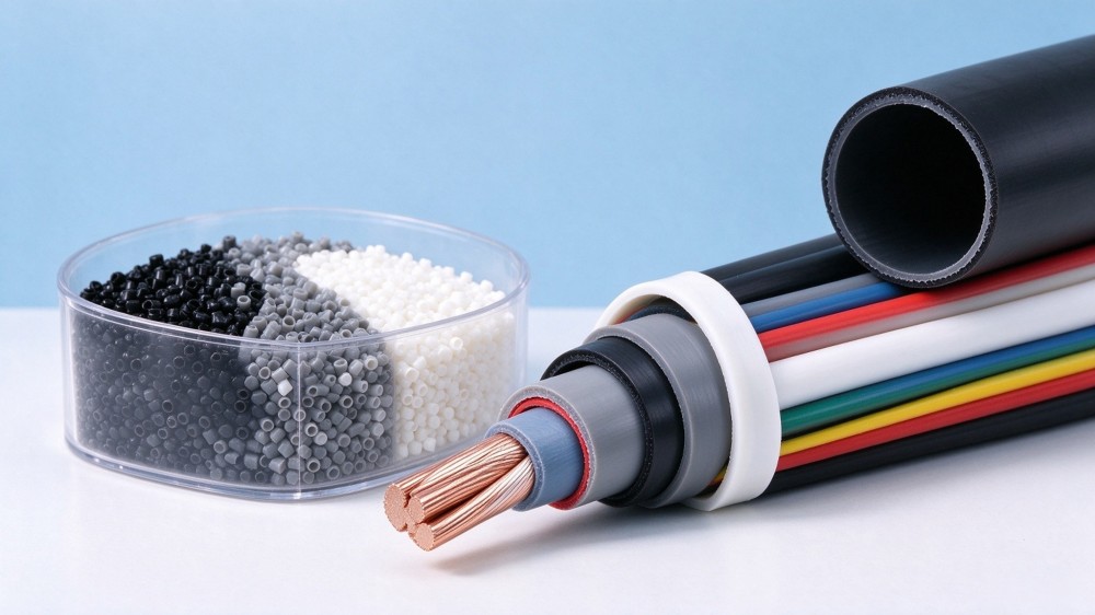 125℃ Irradiated Halogen-Free Electronic Wire Compound